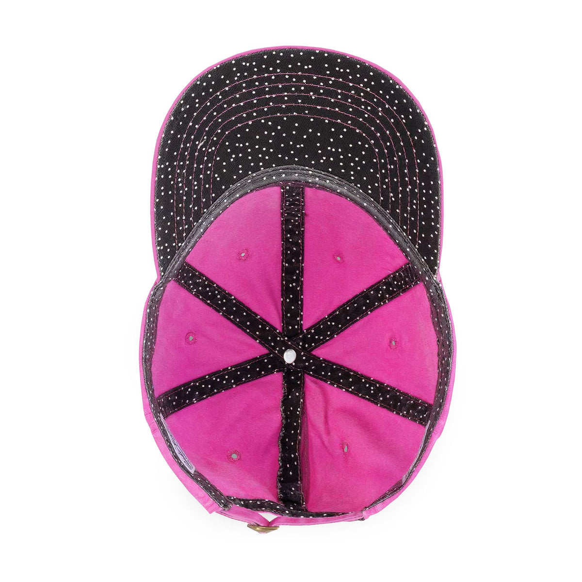 Doggone Women's Embroidered Pigment-Dyed Cap with Fashion Under visor