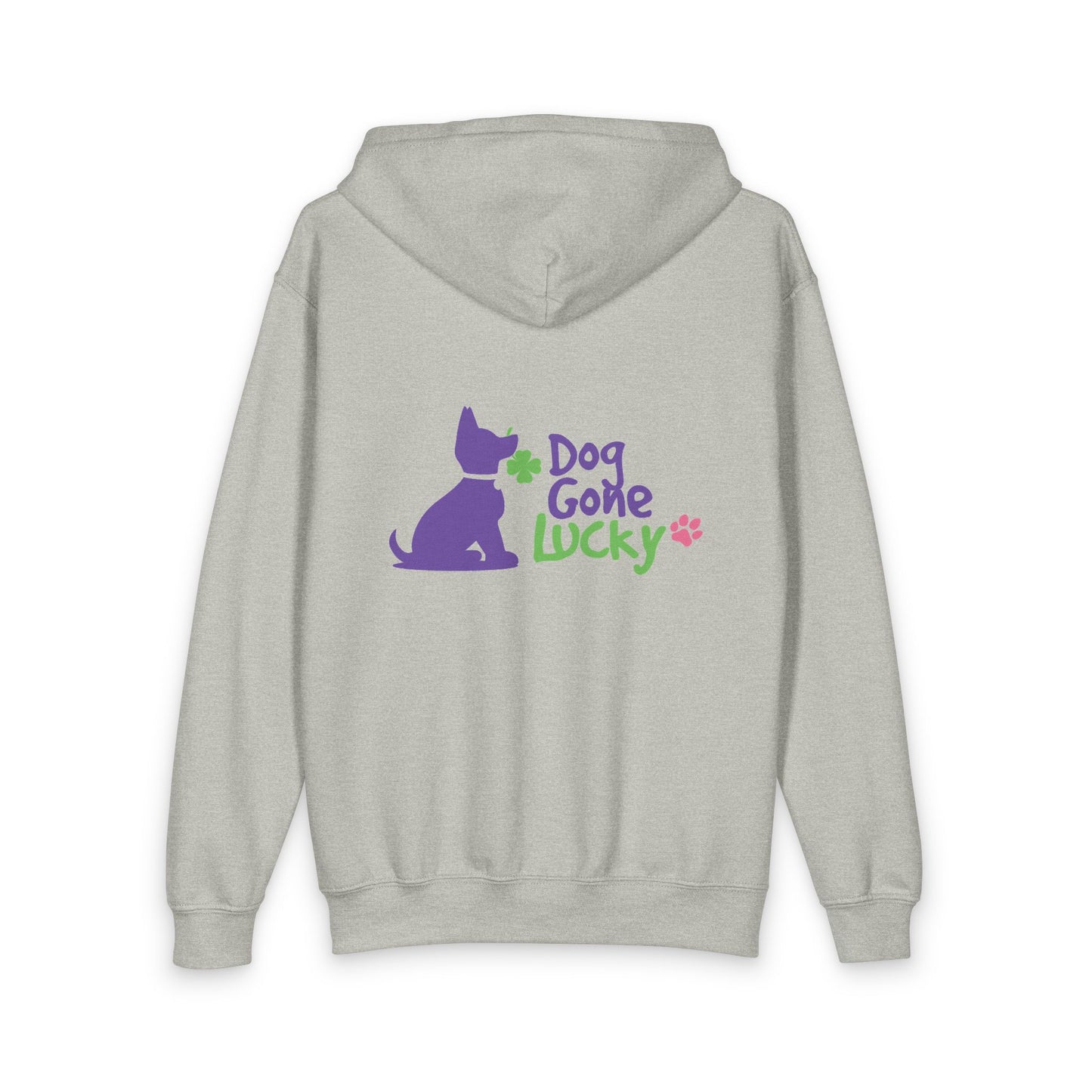 Doggone Lucky Youth Heavy Blend Zipped Hoodie