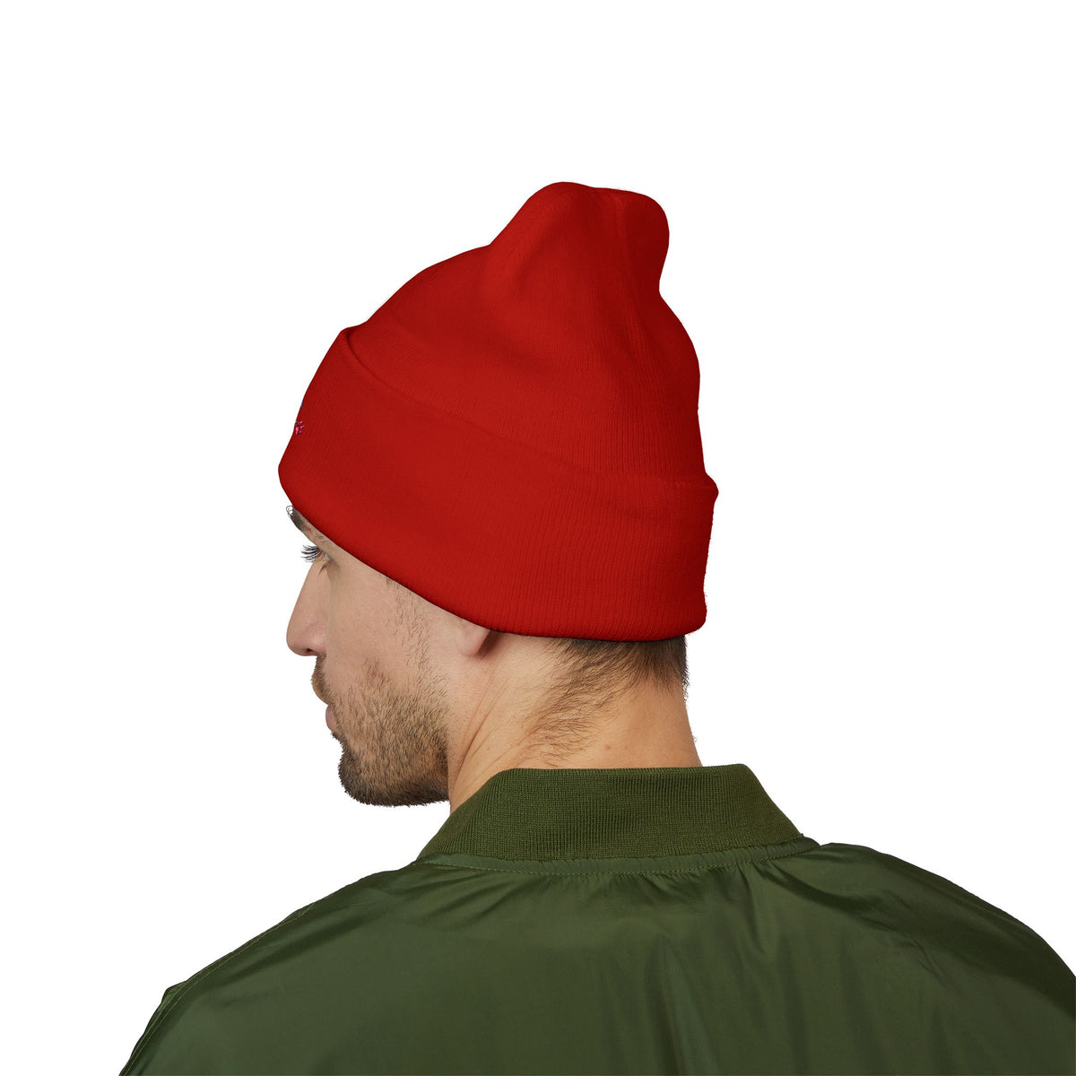 Doggone Lucky Embroidered Beanie