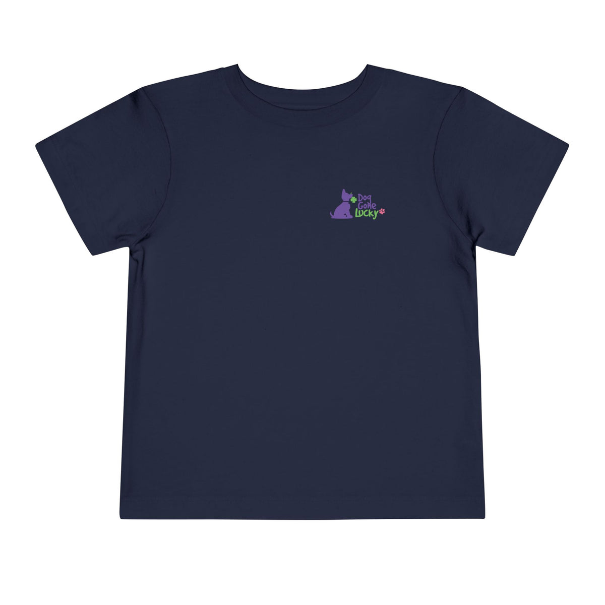 Doggone Lucky Toddler Tee - Lucky Pup on Left Chest and Back