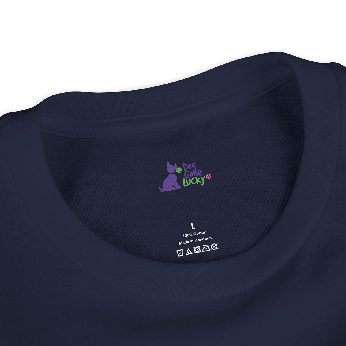 Doggone Lucky Youth Tee - Cute Lucky Pup on Front and Back