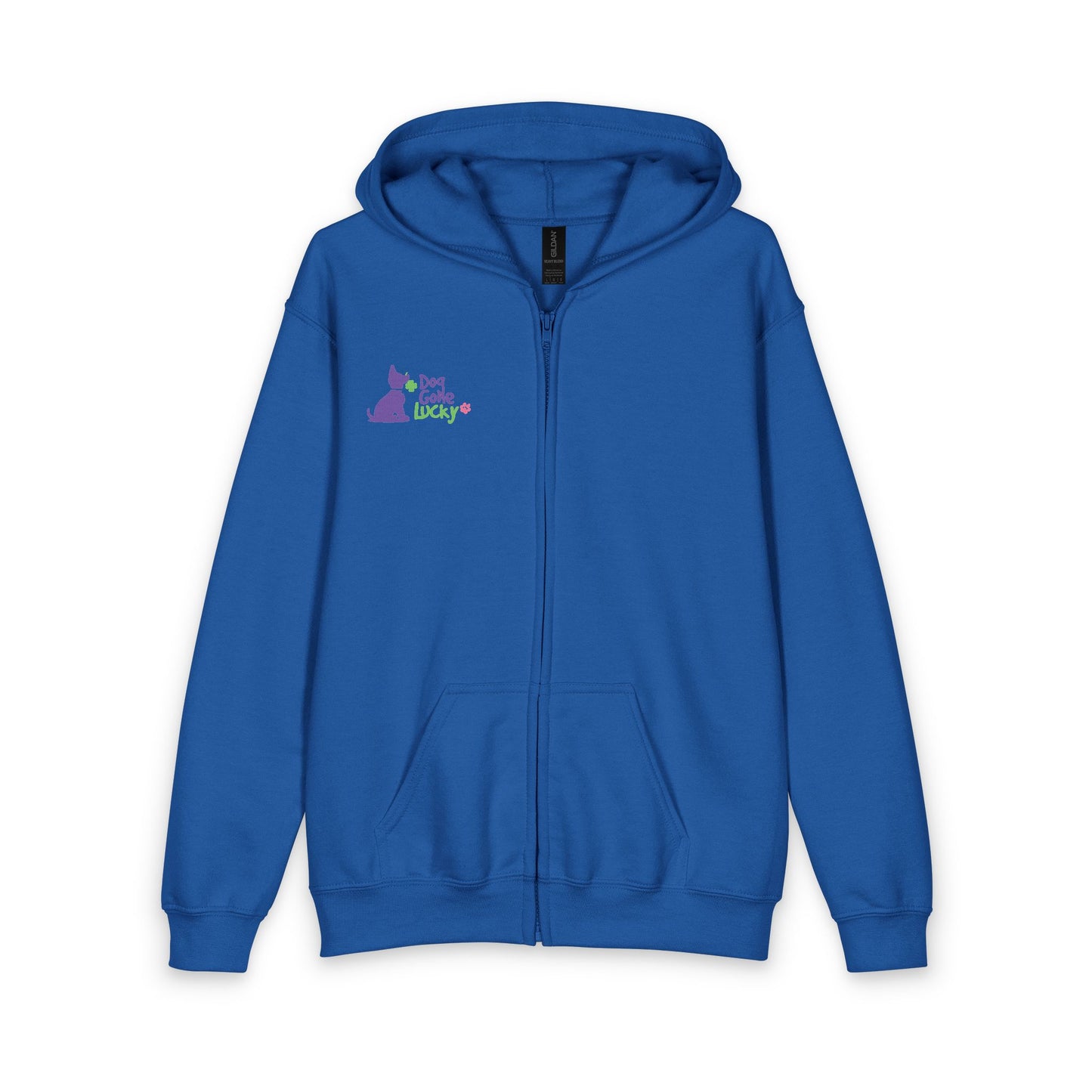 Doggone Lucky Youth Heavy Blend Zipped Hoodie
