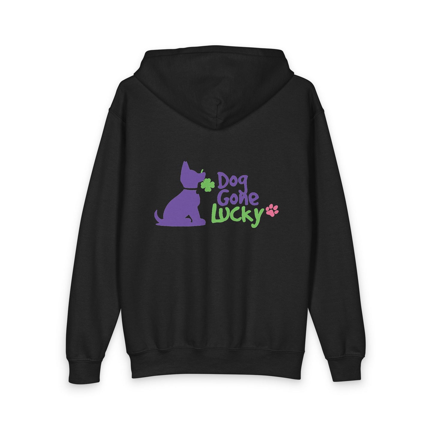 Doggone Lucky Youth Heavy Blend Zipped Hoodie