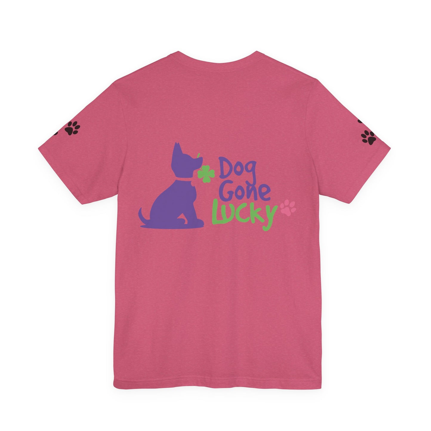 Doggone Lucky Personalized T‑Shirt - Two personalized text areas