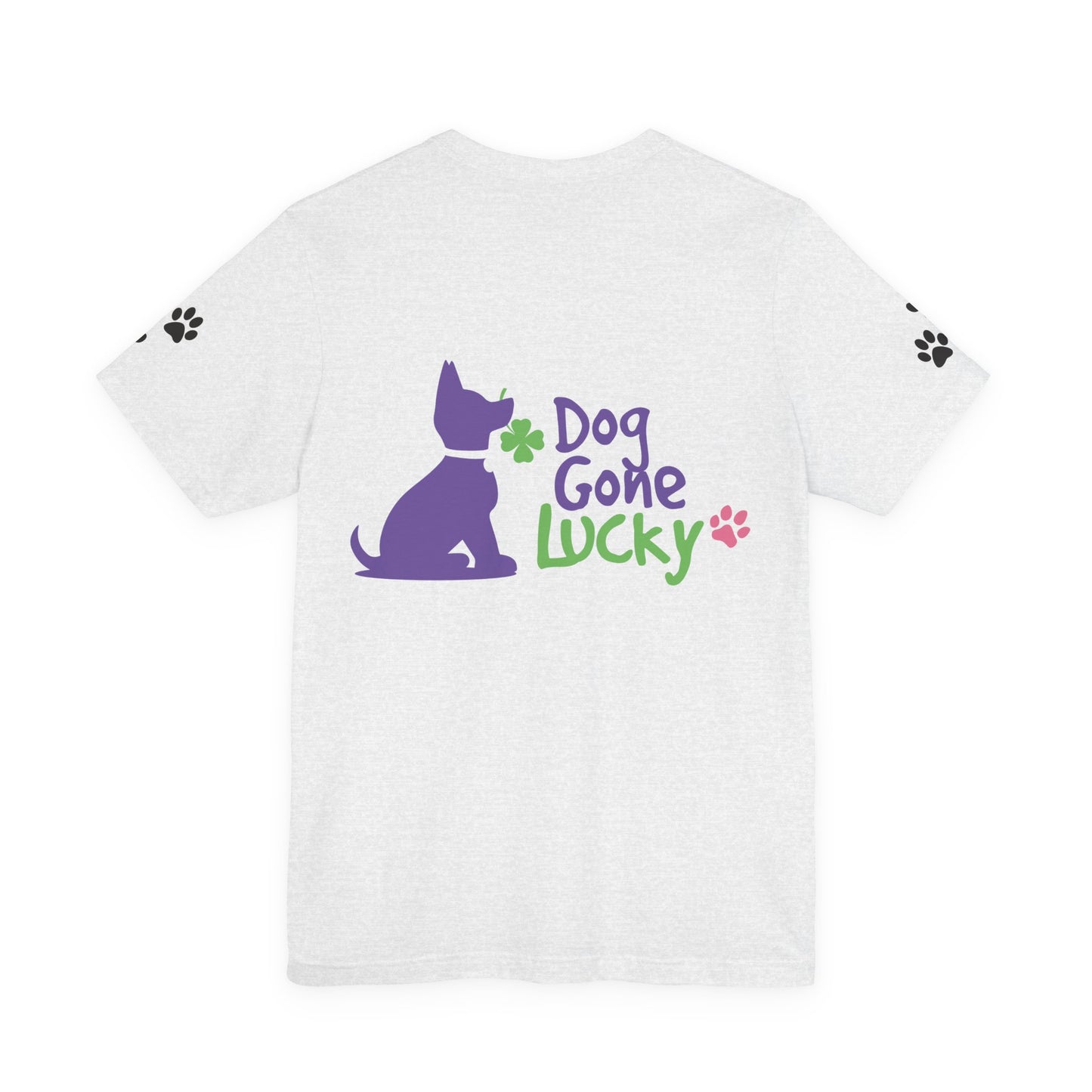 Doggone Lucky Personalized T‑Shirt - Two personalized text areas