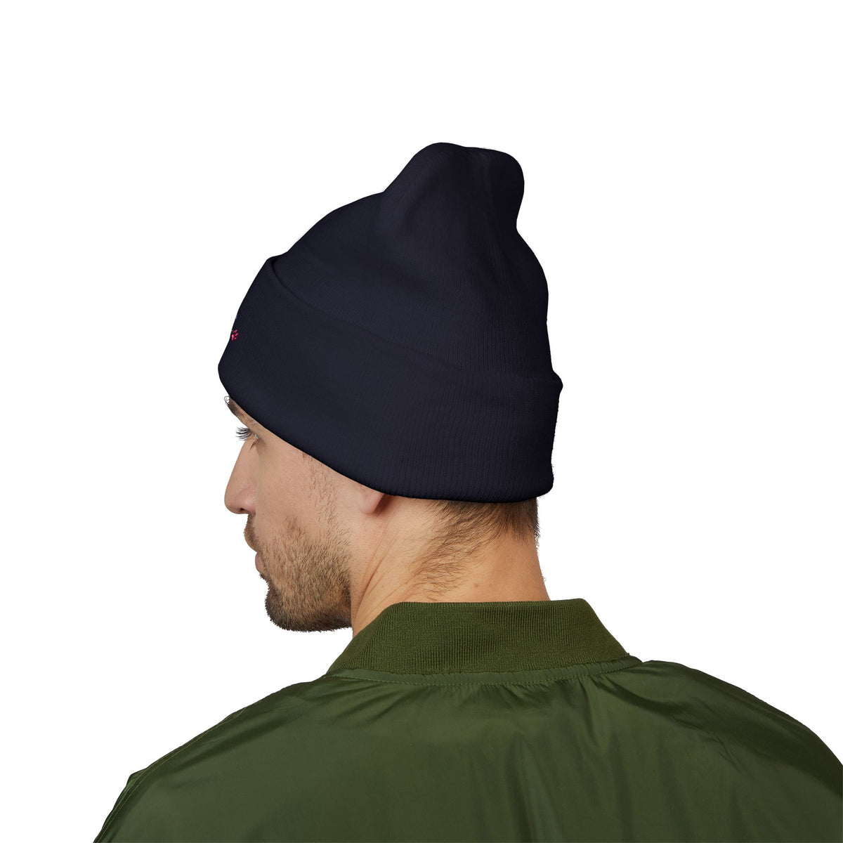 Doggone Lucky Embroidered Beanie