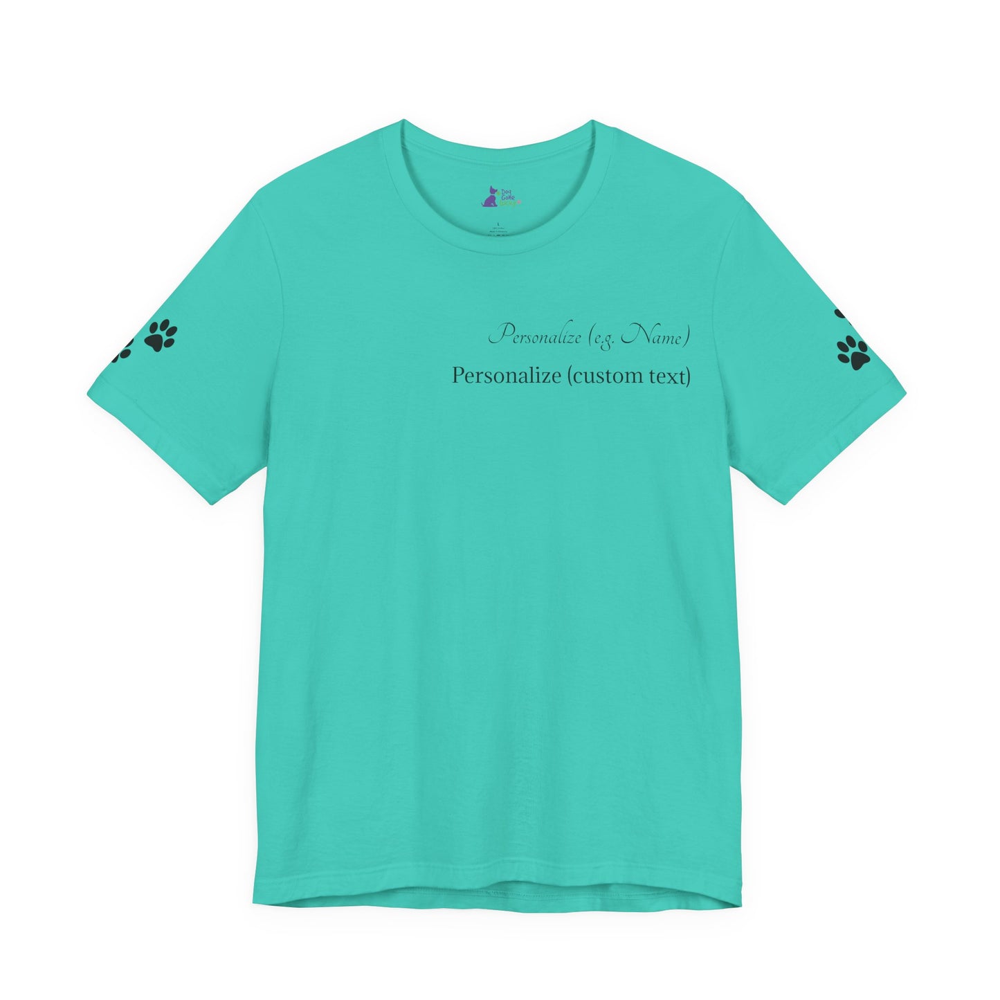 Doggone Lucky Personalized T‑Shirt - Two personalized text areas