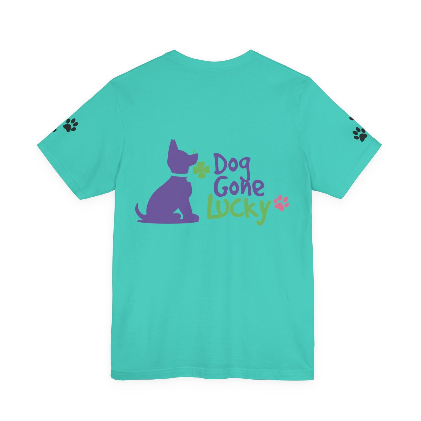 Doggone Lucky Personalized T‑Shirt - Two personalized text areas