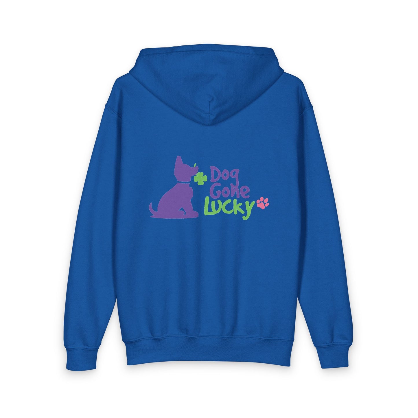 Doggone Lucky Youth Heavy Blend Zipped Hoodie