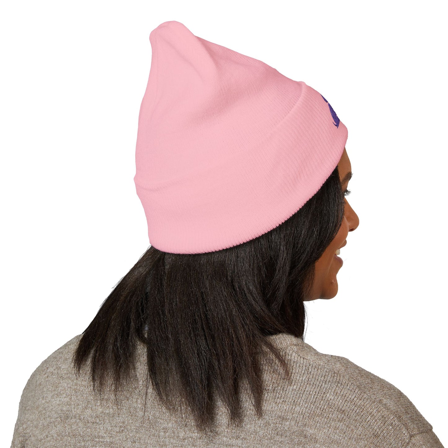 Doggone Lucky Embroidered Beanie