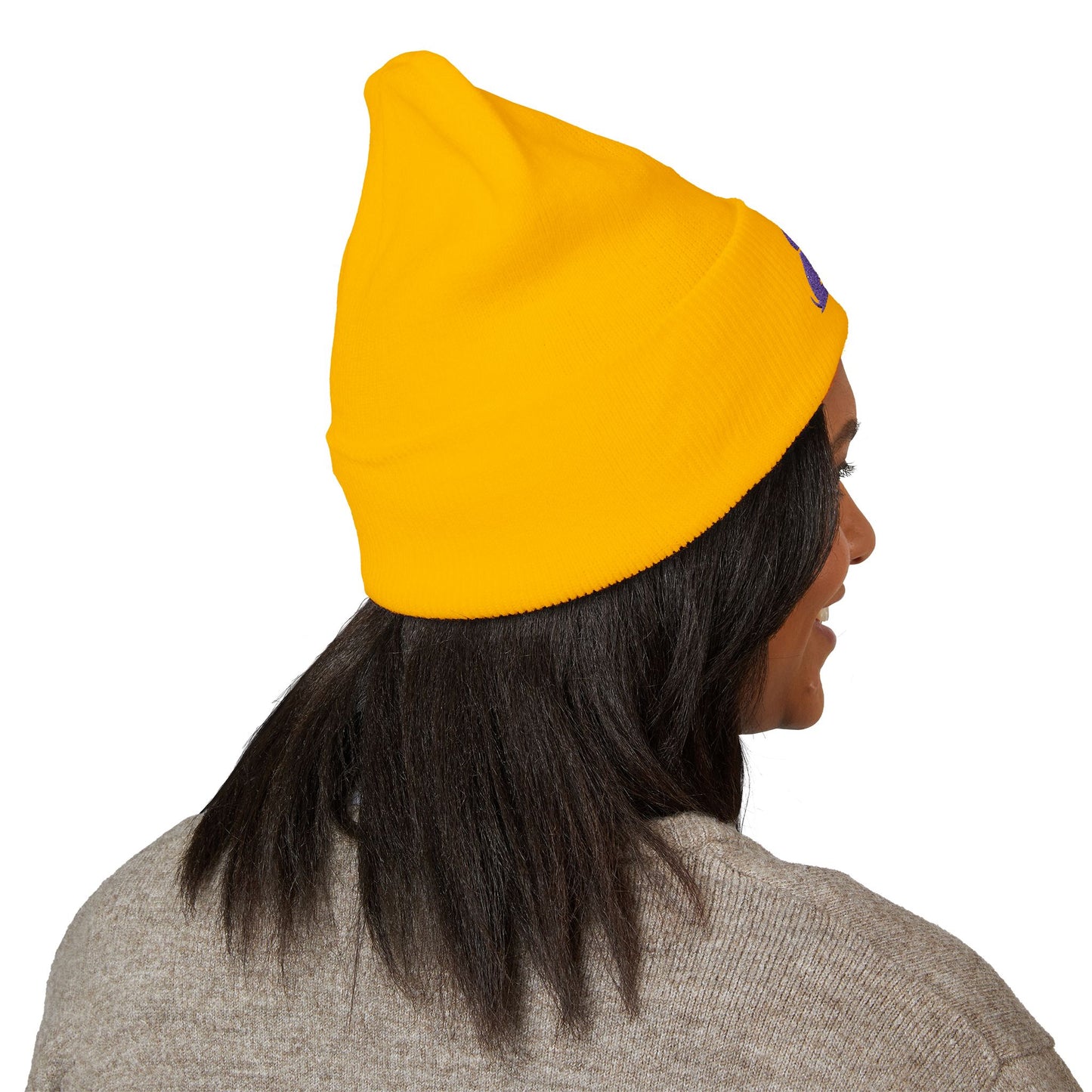 Doggone Lucky Embroidered Beanie
