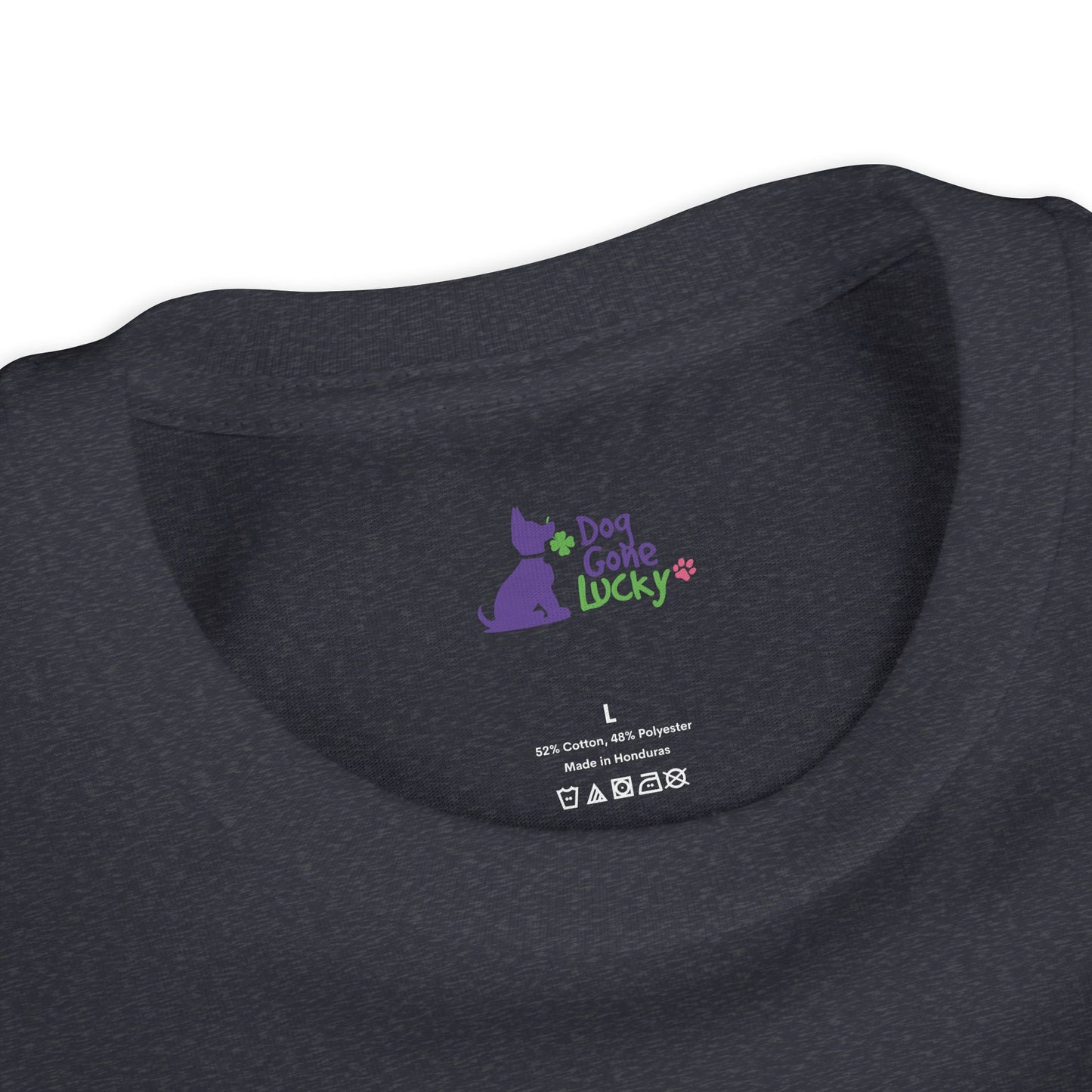 Doggone Lucky Youth Tee - Image on Back