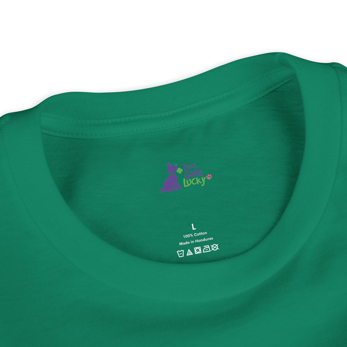 Doggone Lucky Youth Tee - Cute Lucky Pup on Front and Back