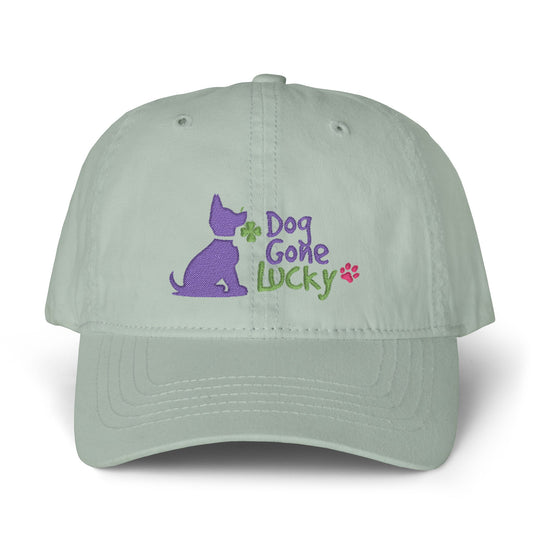 Doggone Women's Embroidered Pigment-Dyed Cap with Fashion Under visor