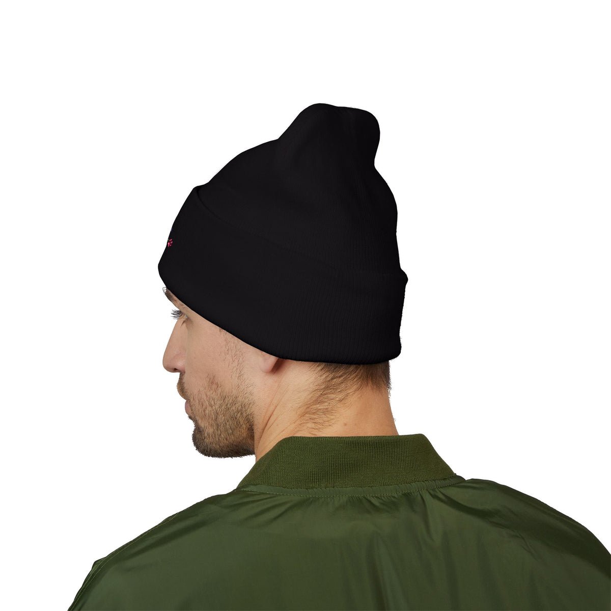 Doggone Lucky Embroidered Beanie