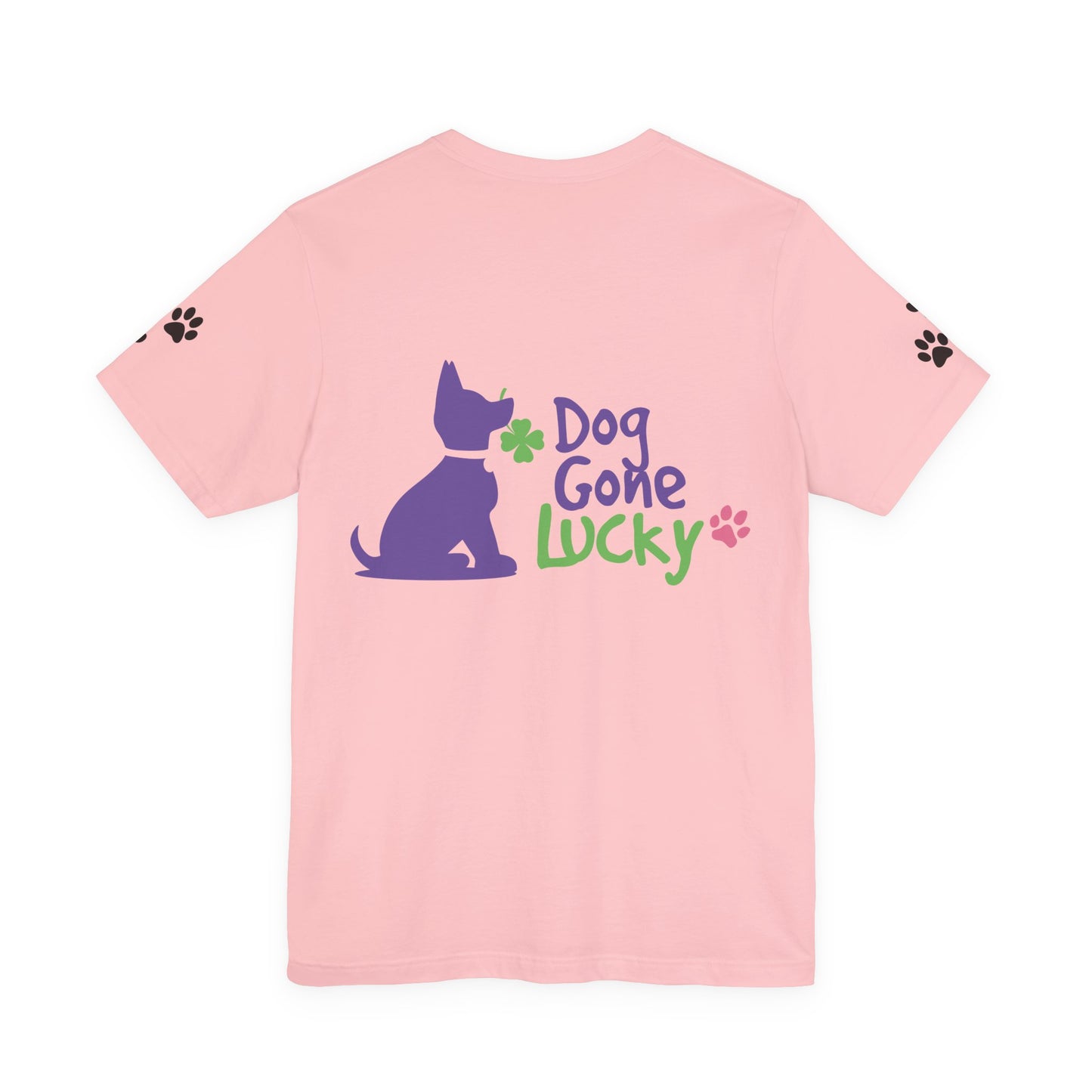 Doggone Lucky Personalized T‑Shirt - Two personalized text areas