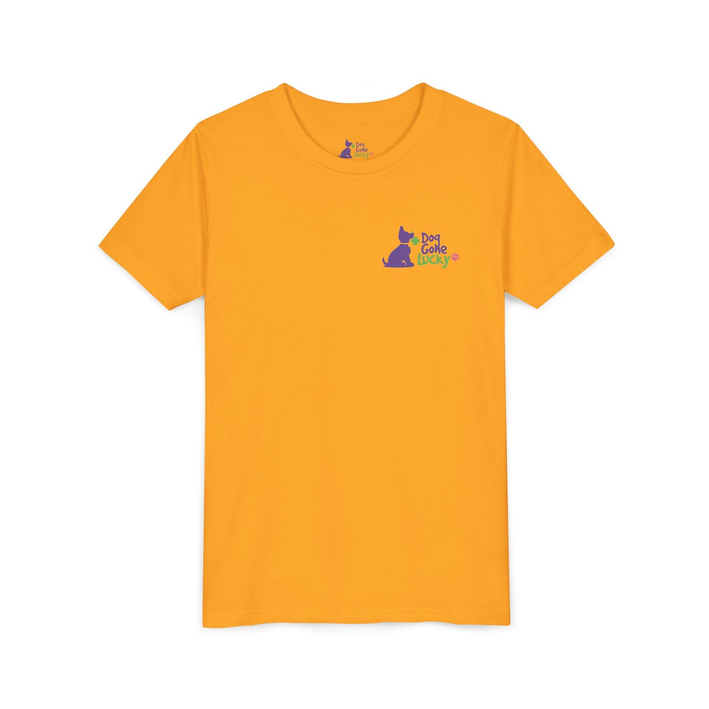 Doggone Lucky Youth Tee - Image on Back