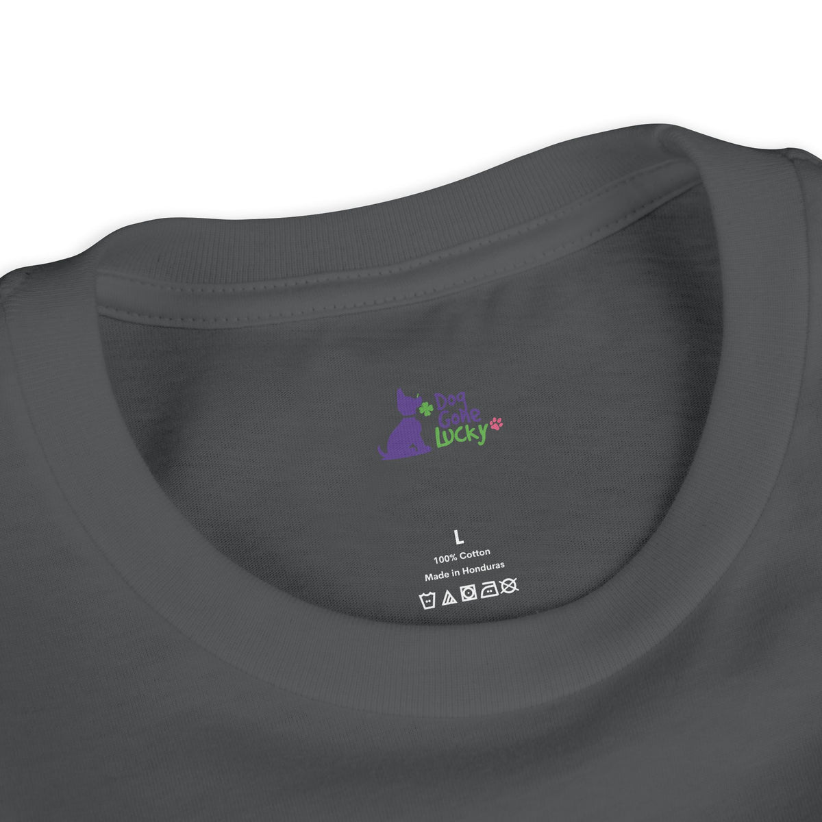 Doggone Lucky Youth Tee - Cute Lucky Pup on Front and Back