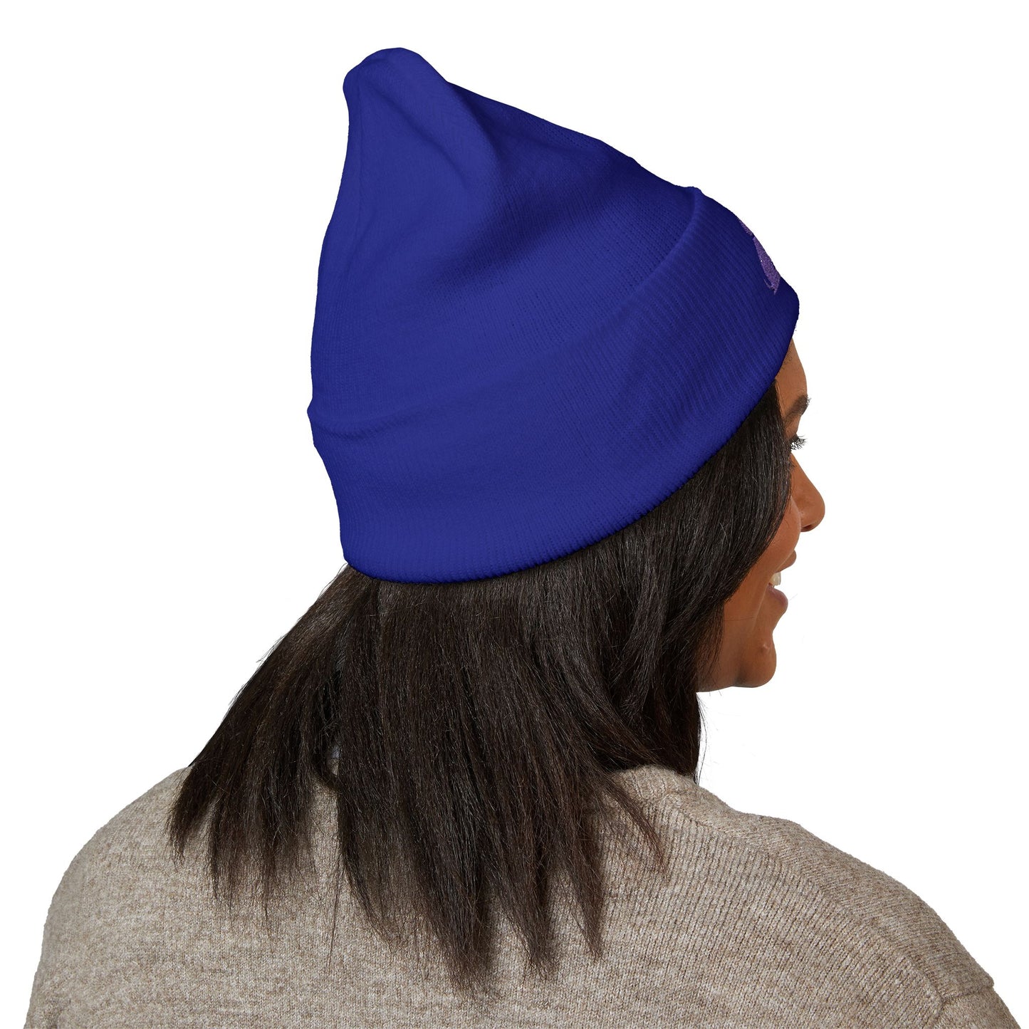 Doggone Lucky Embroidered Beanie
