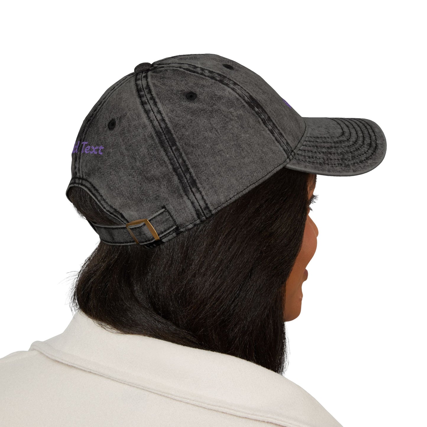 Doggone Lucky Personalized Embroidered Vintage Dog Loyalty Cap