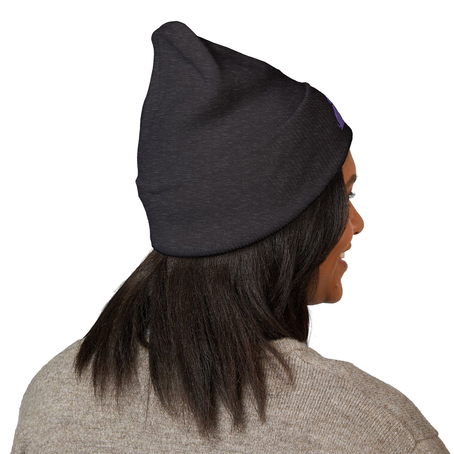 Doggone Lucky Embroidered Beanie