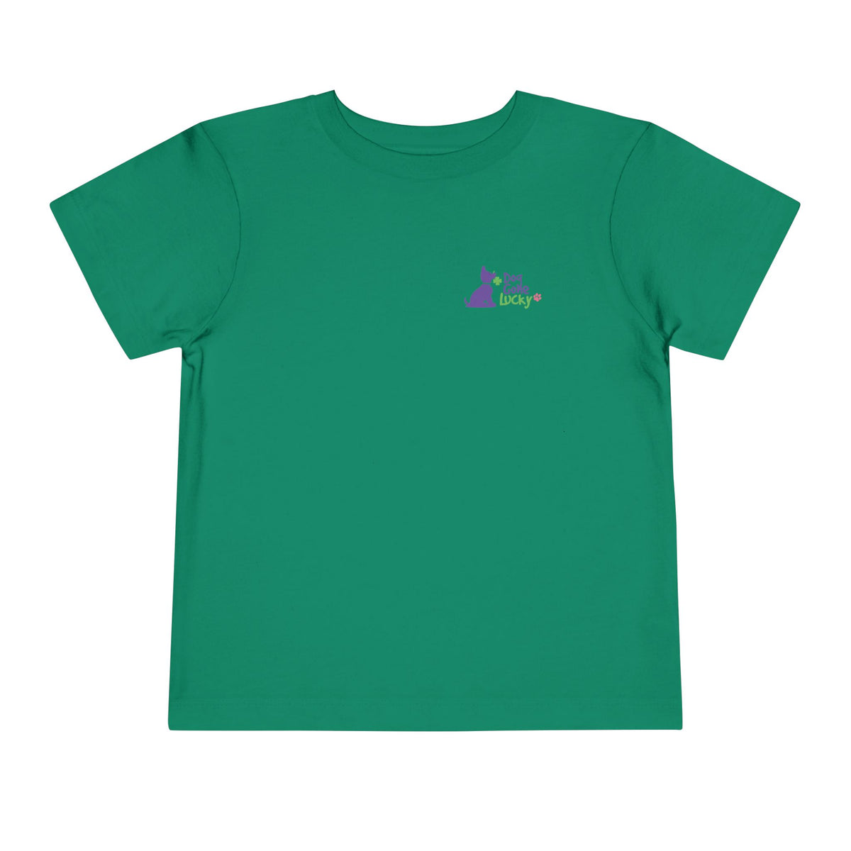Doggone Lucky Toddler Tee - Lucky Pup on Left Chest and Back