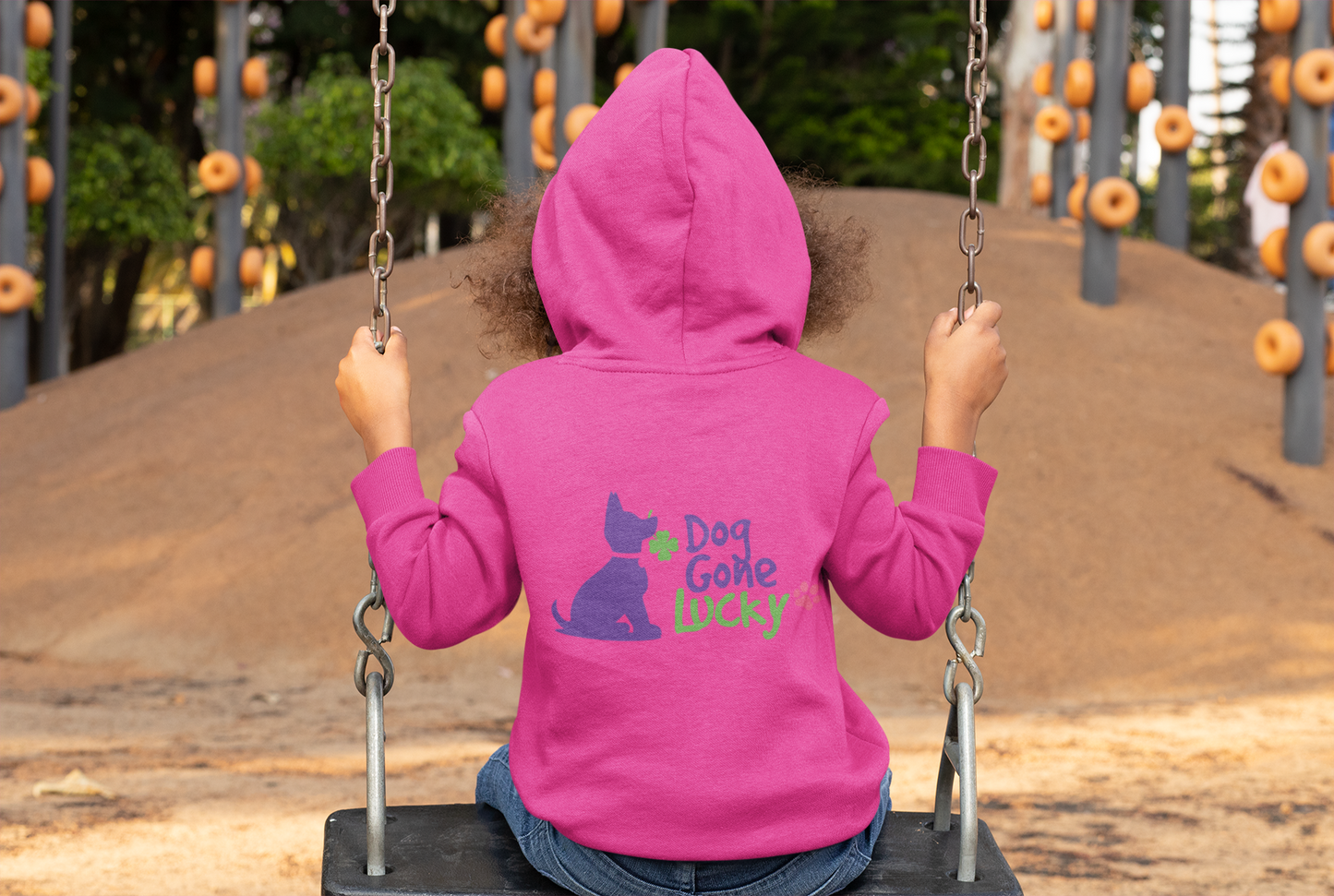 Doggone Lucky Toddler Hoodie