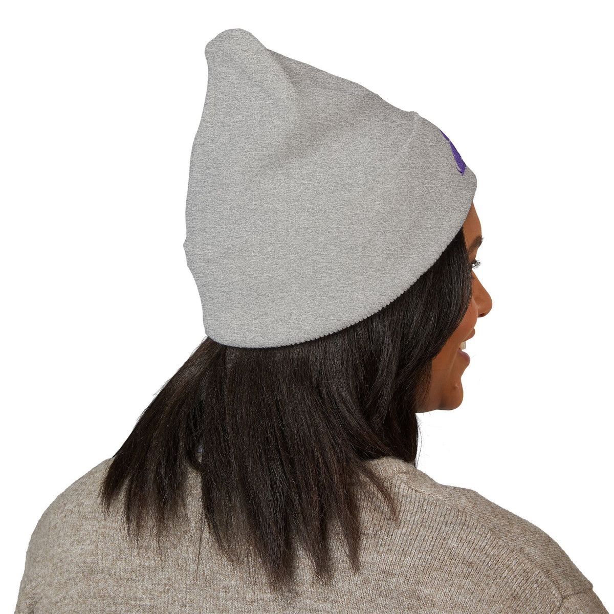 Doggone Lucky Embroidered Beanie
