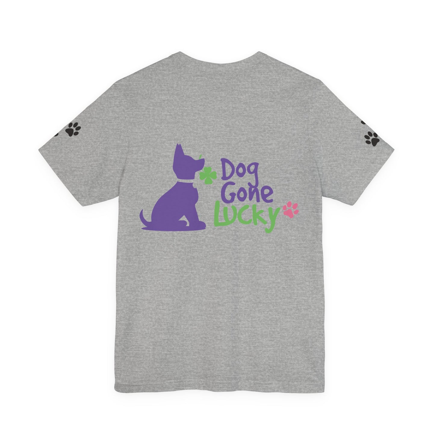 Doggone Lucky Personalized T‑Shirt - Two personalized text areas