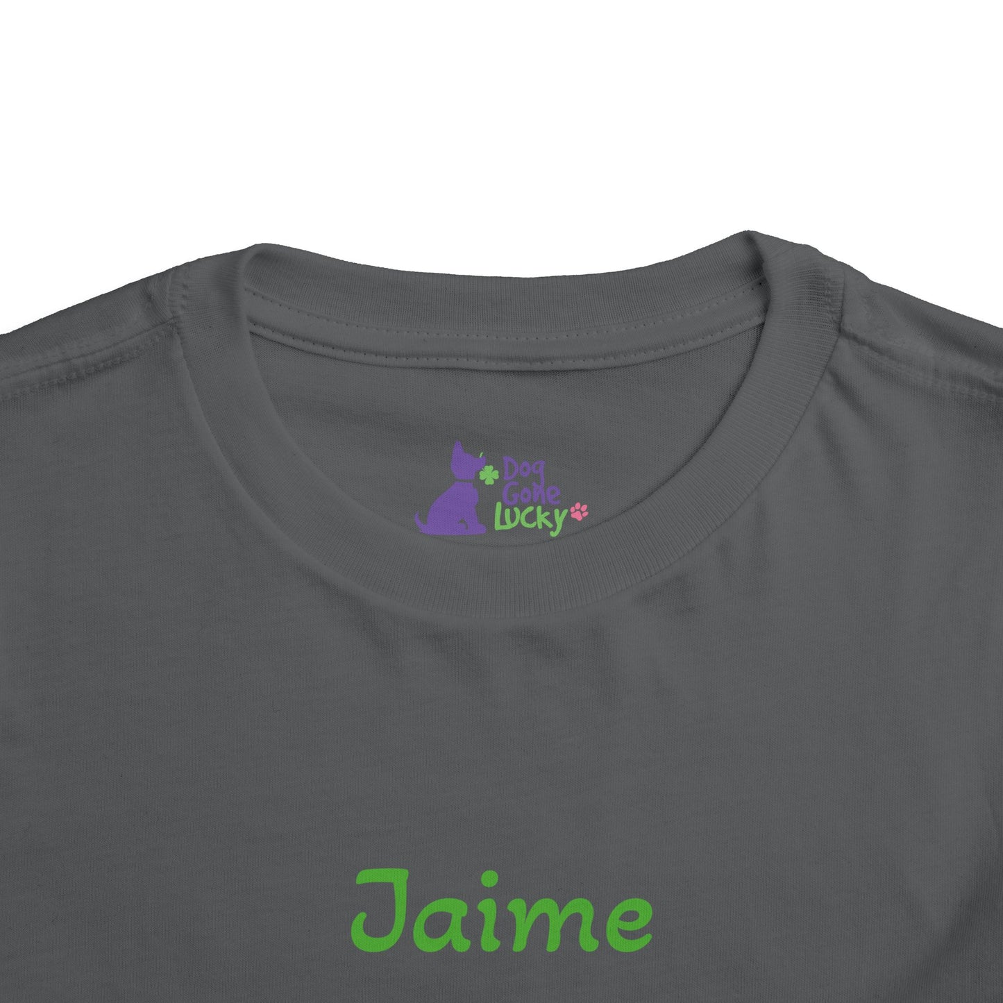Doggone Lucky Personalized Toddler Tee - Lucky Pup Tee