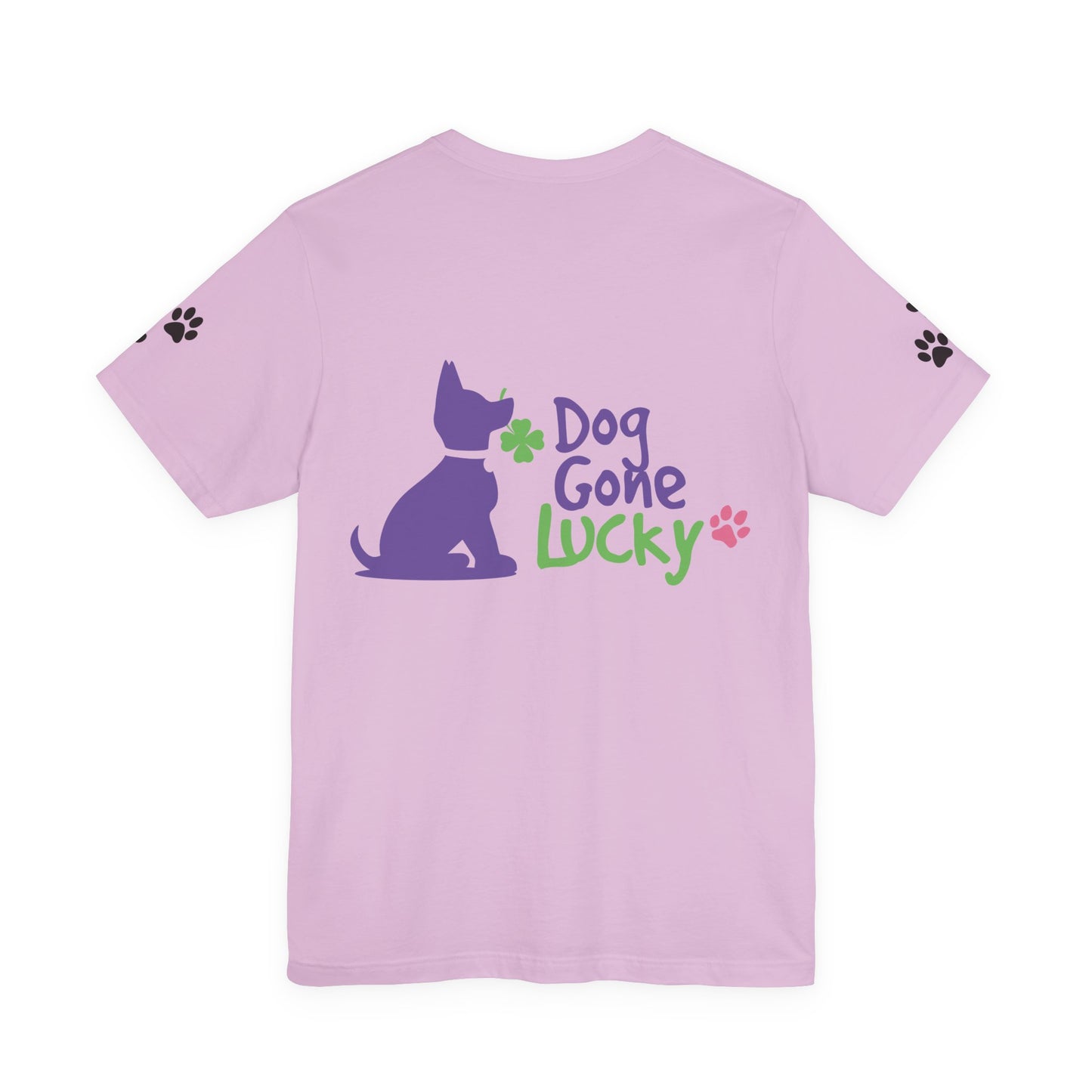 Doggone Lucky Personalized T‑Shirt - Two personalized text areas