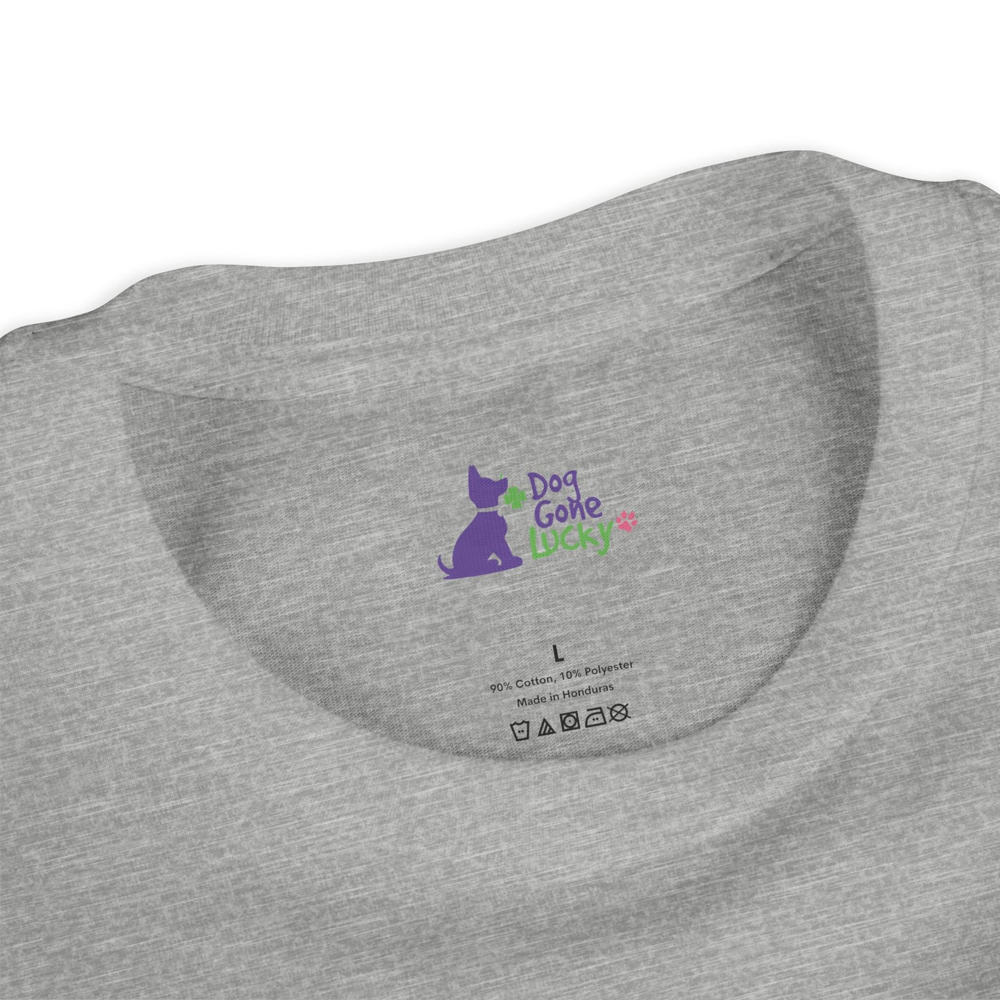 Doggone Lucky Youth Tee - Image on Back