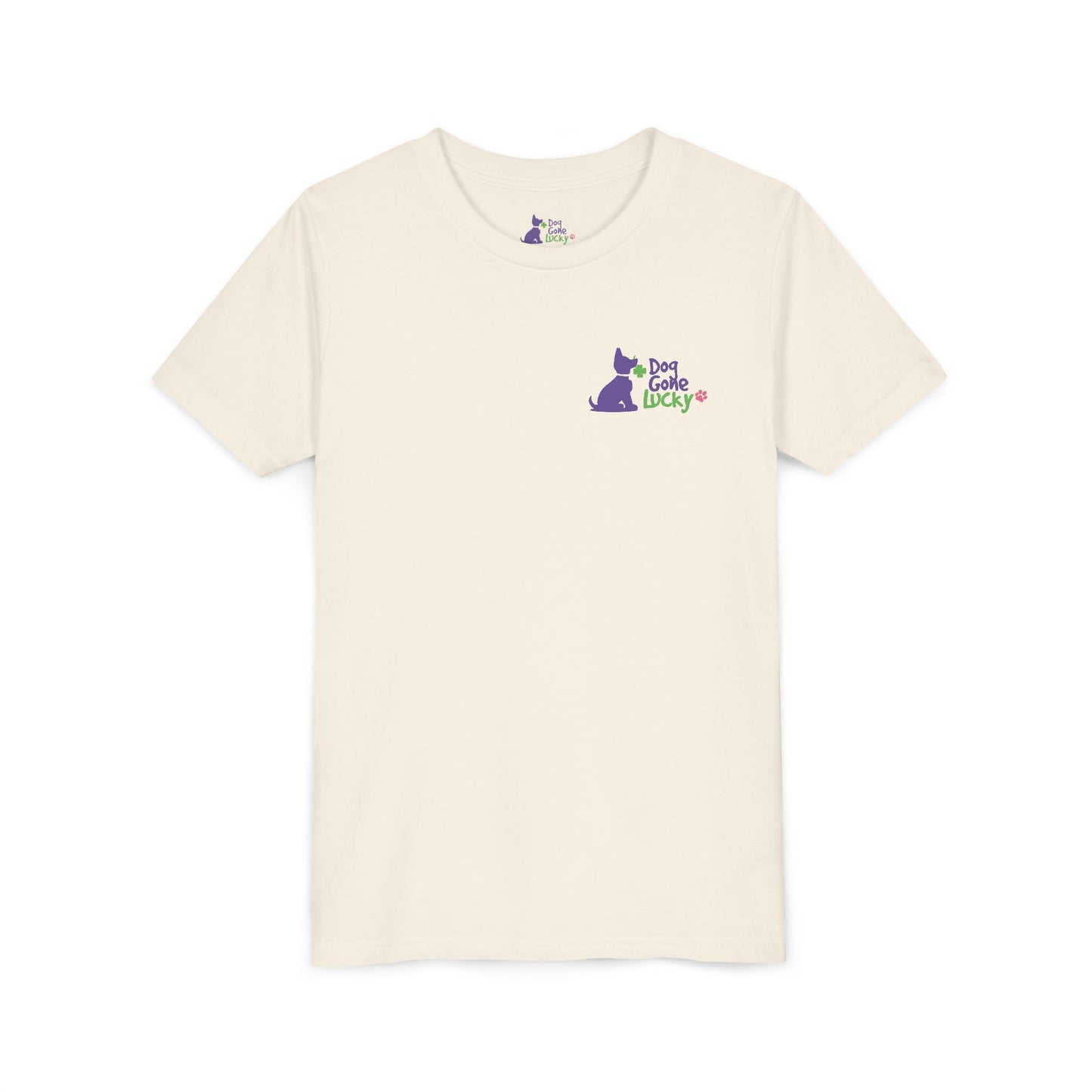 Doggone Lucky Youth Tee - Image on Back