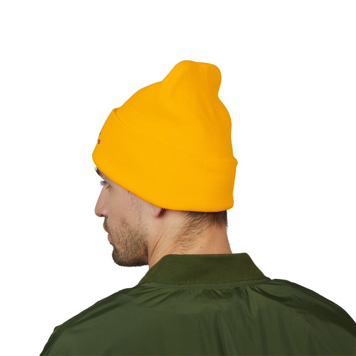 Doggone Lucky Embroidered Beanie