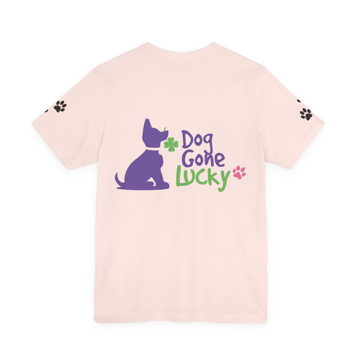 Doggone Lucky Personalized T‑Shirt - Two personalized text areas