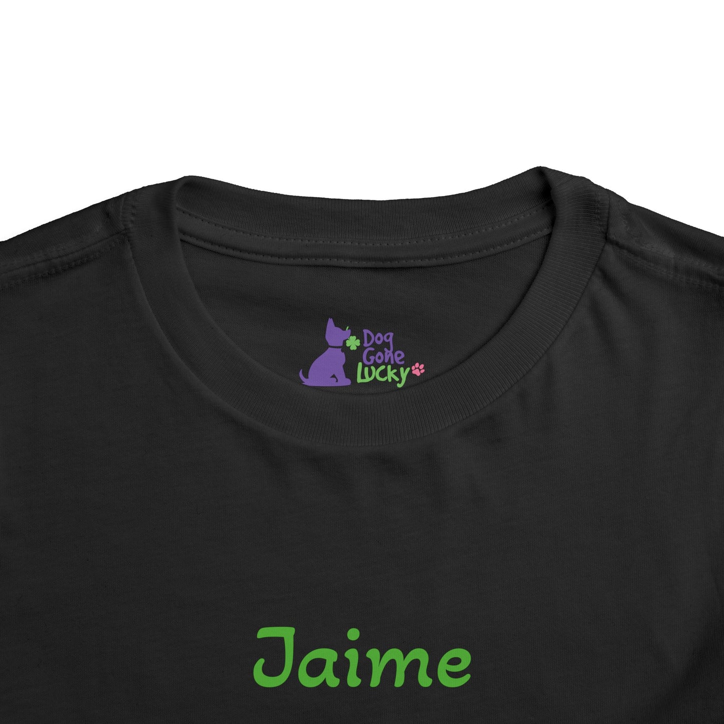 Doggone Lucky Personalized Toddler Tee - Lucky Pup Tee
