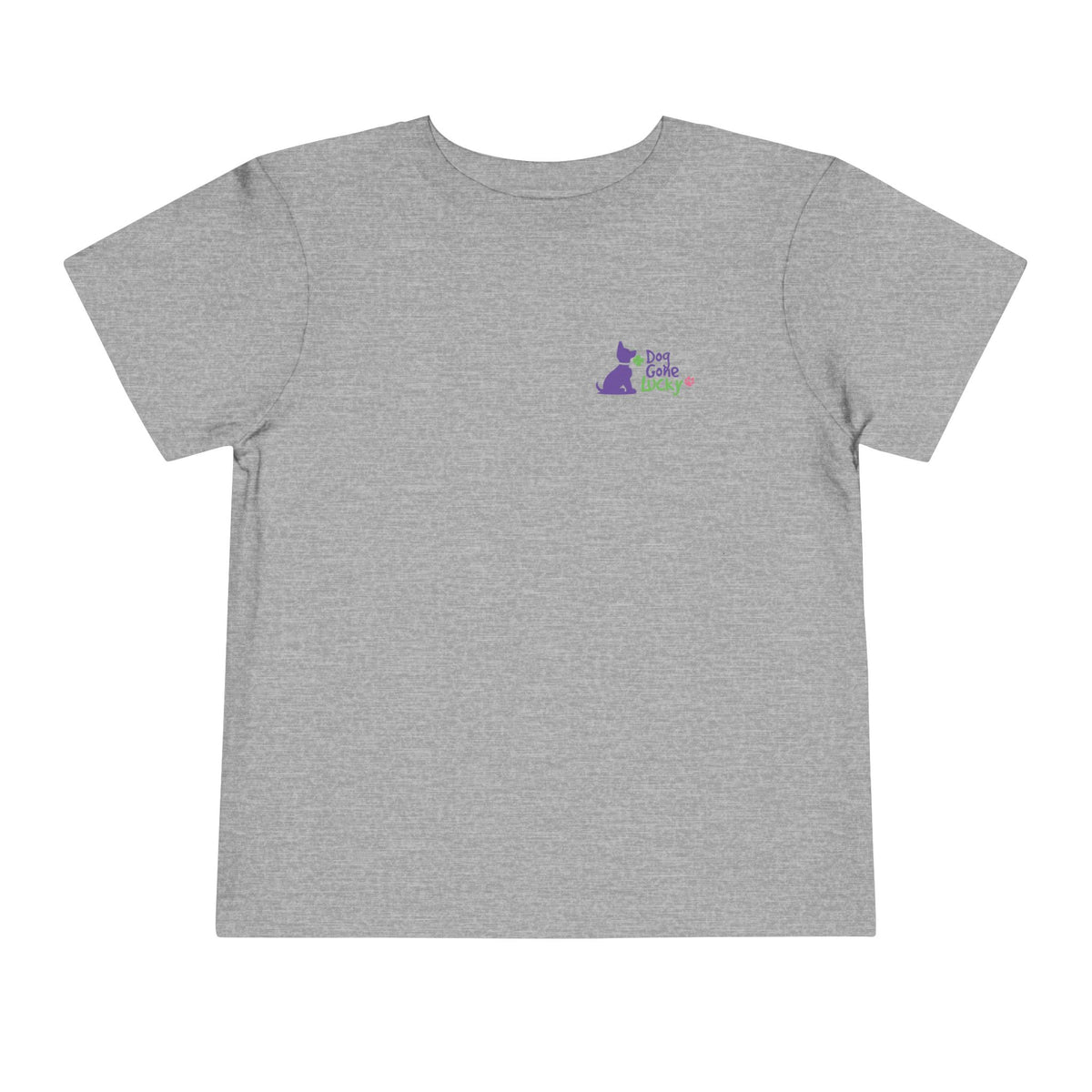 Doggone Lucky Toddler Tee - Lucky Pup on Left Chest and Back