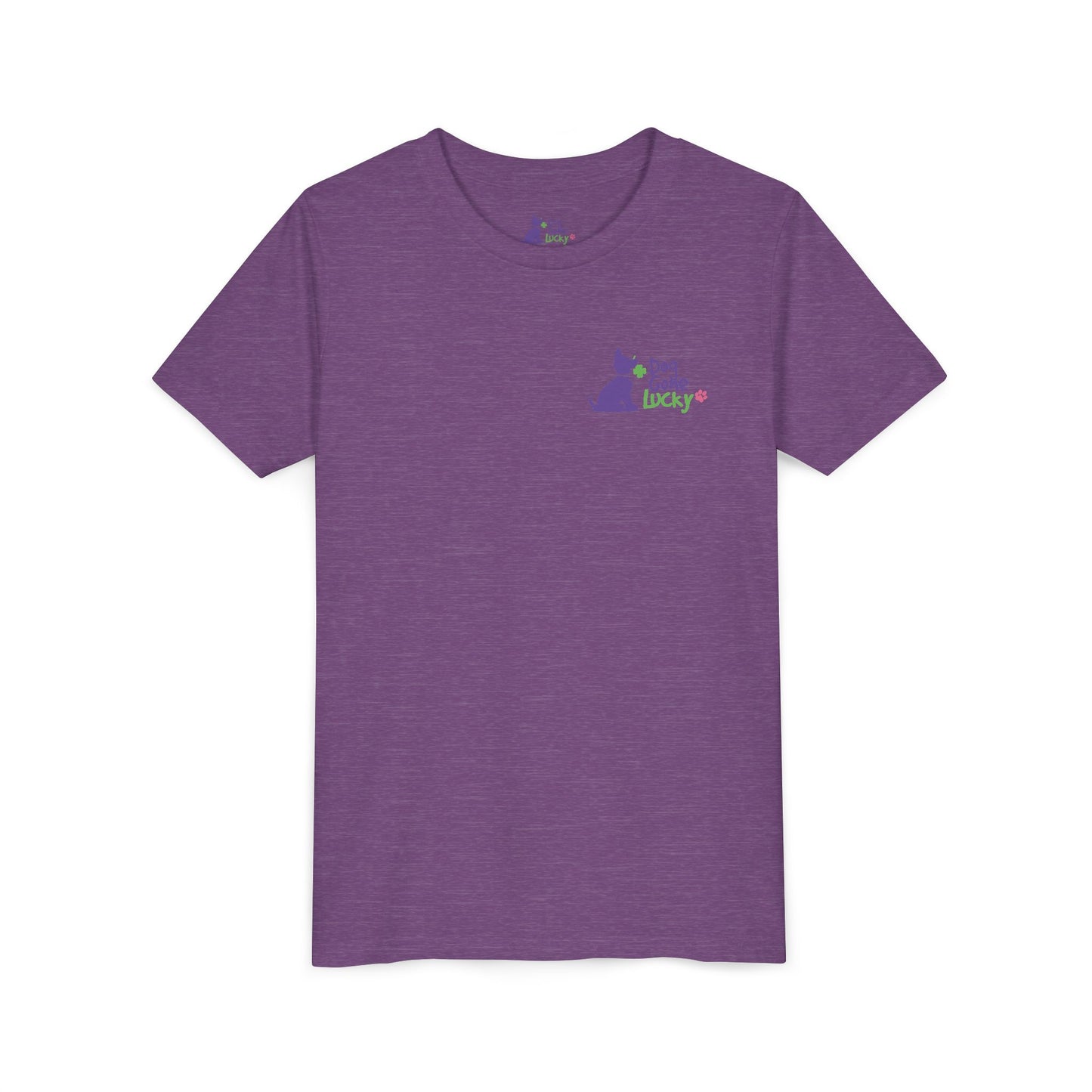 Doggone Lucky Youth Tee - Image on Back