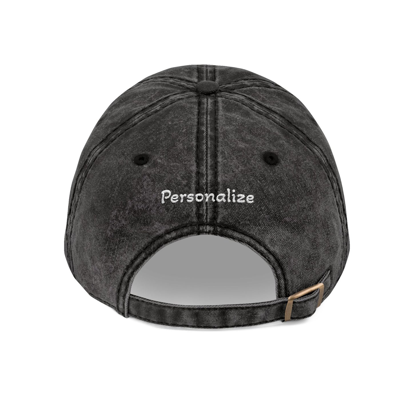 Doggone Lucky Personalized Embroidered Vintage Dog Loyalty Cap