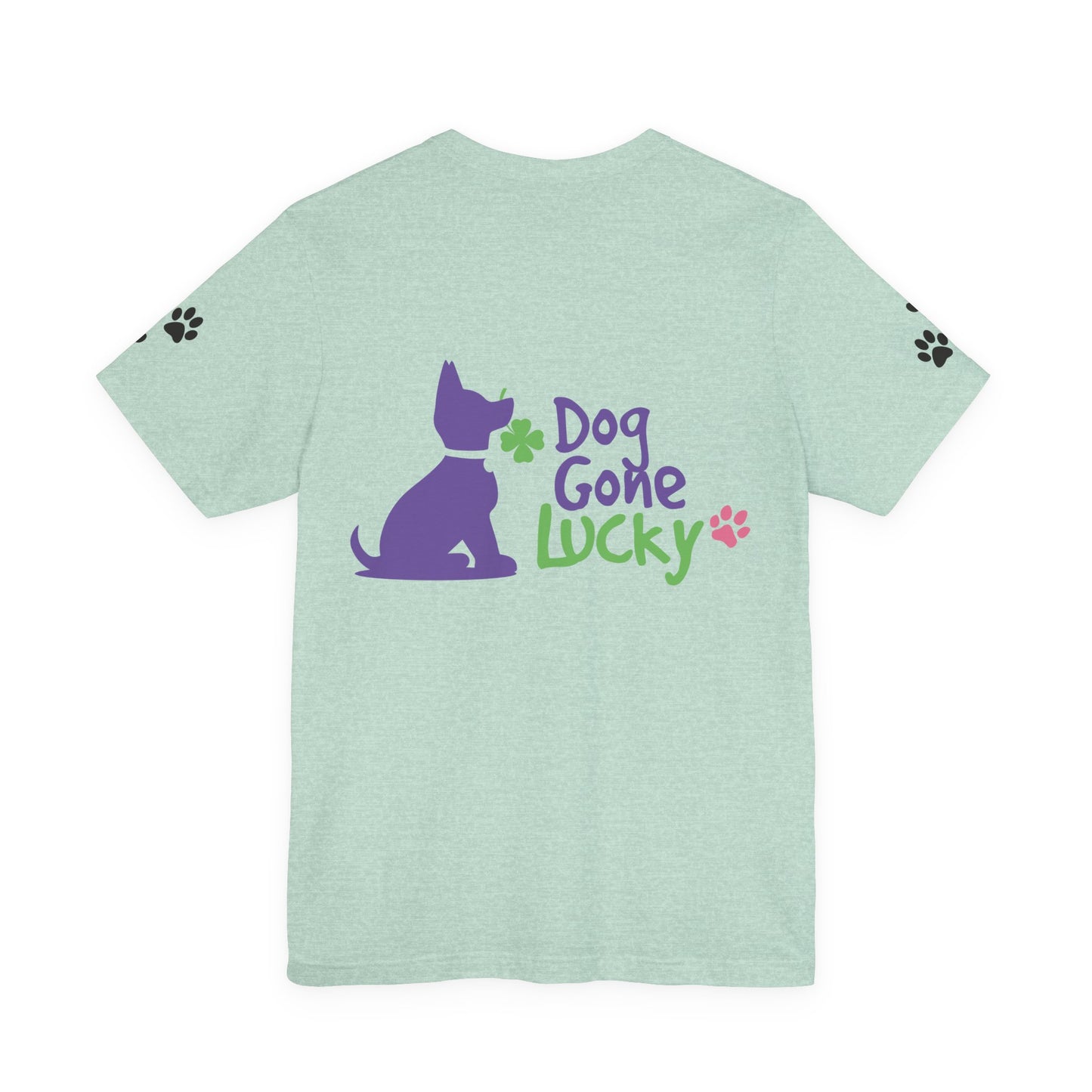 Doggone Lucky Personalized T‑Shirt - Two personalized text areas