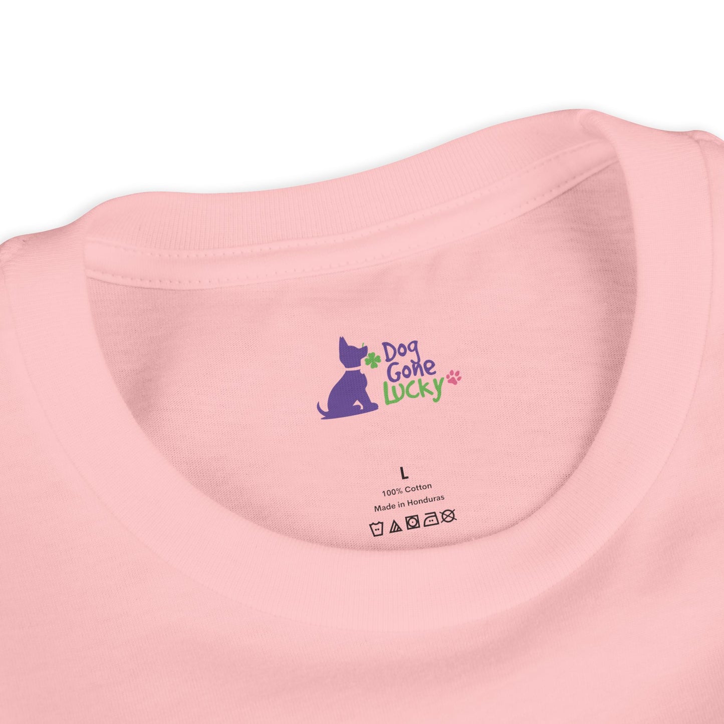 Doggone Lucky Youth Tee - Image on Back