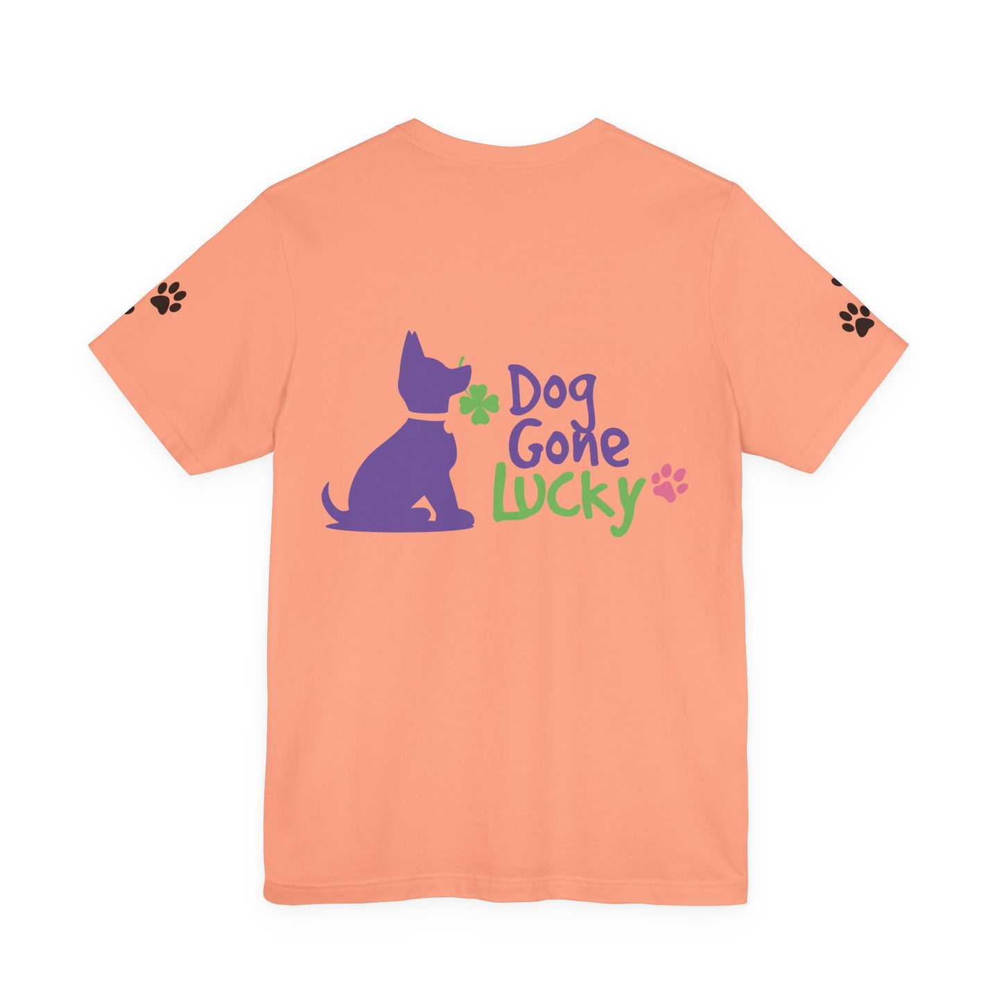 Doggone Lucky Personalized T‑Shirt - Two personalized text areas