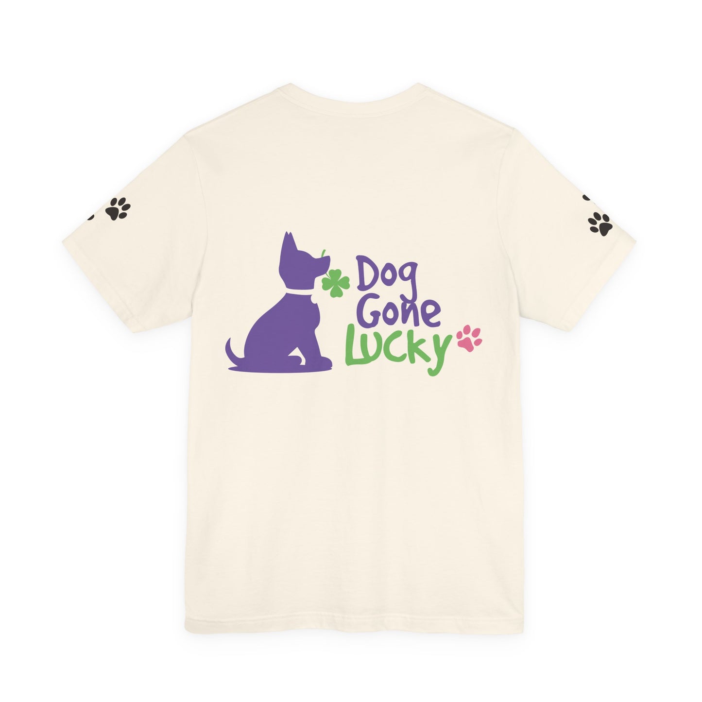Doggone Lucky Personalized T‑Shirt - Two personalized text areas