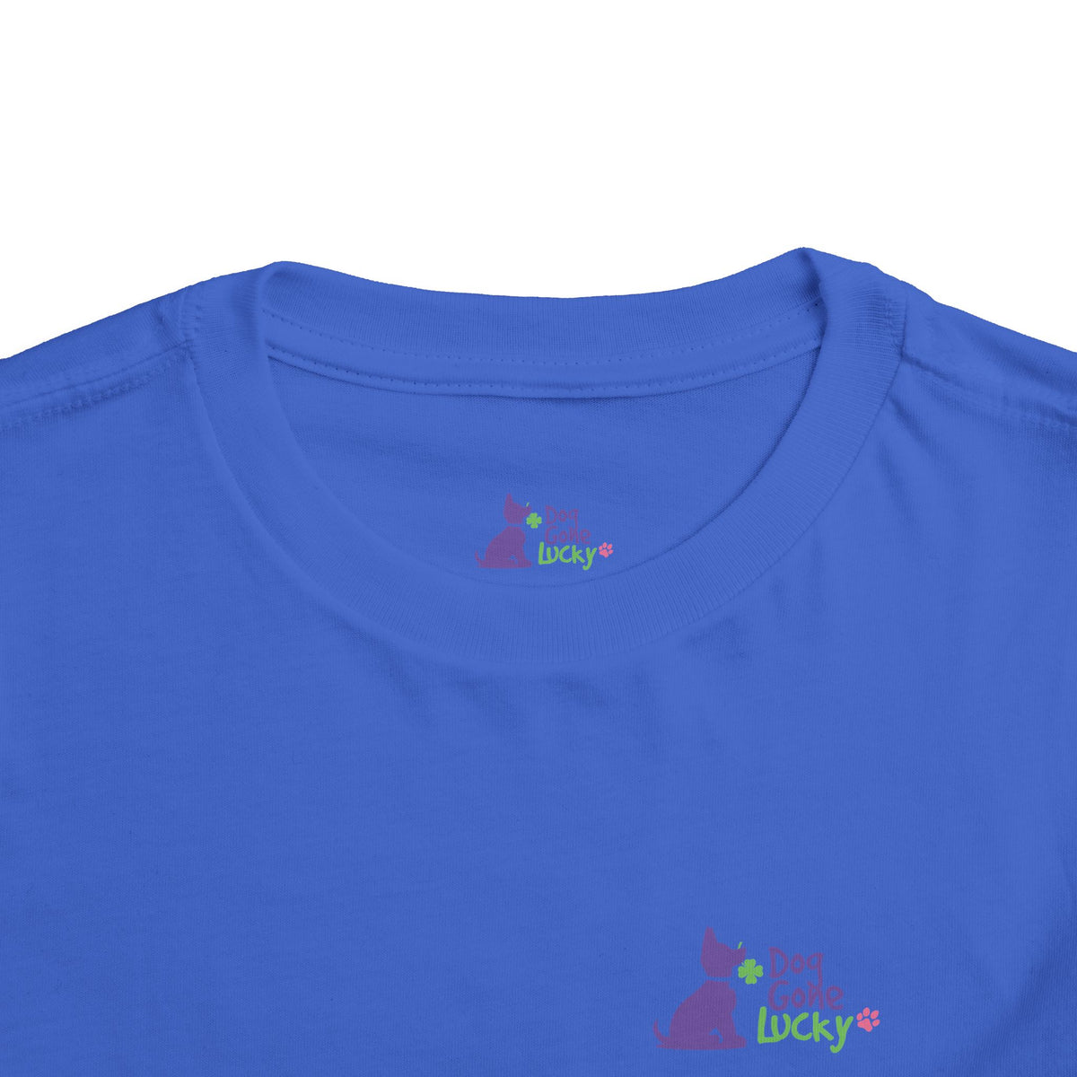 Doggone Lucky Toddler Tee - Lucky Pup on Left Chest and Back