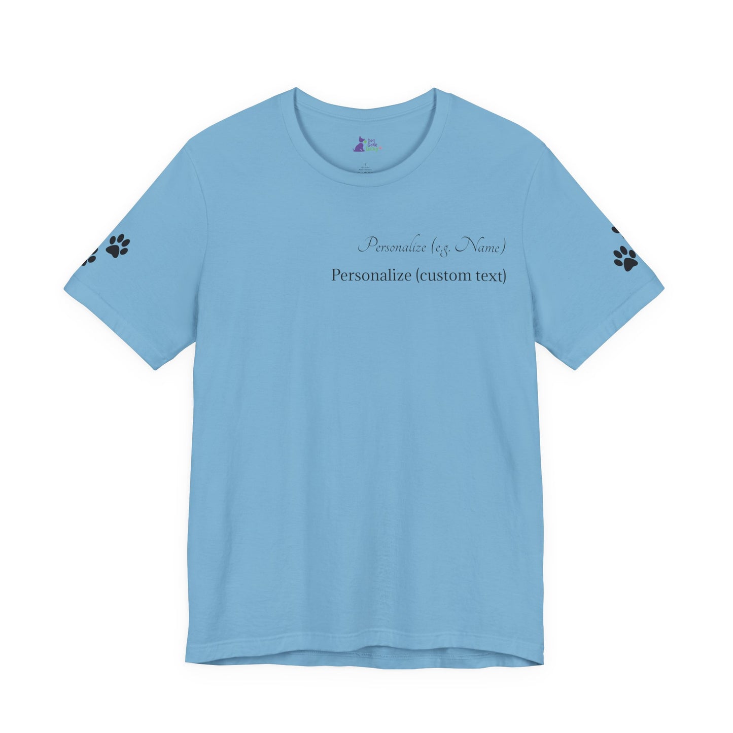 Doggone Lucky Personalized T‑Shirt - Two personalized text areas