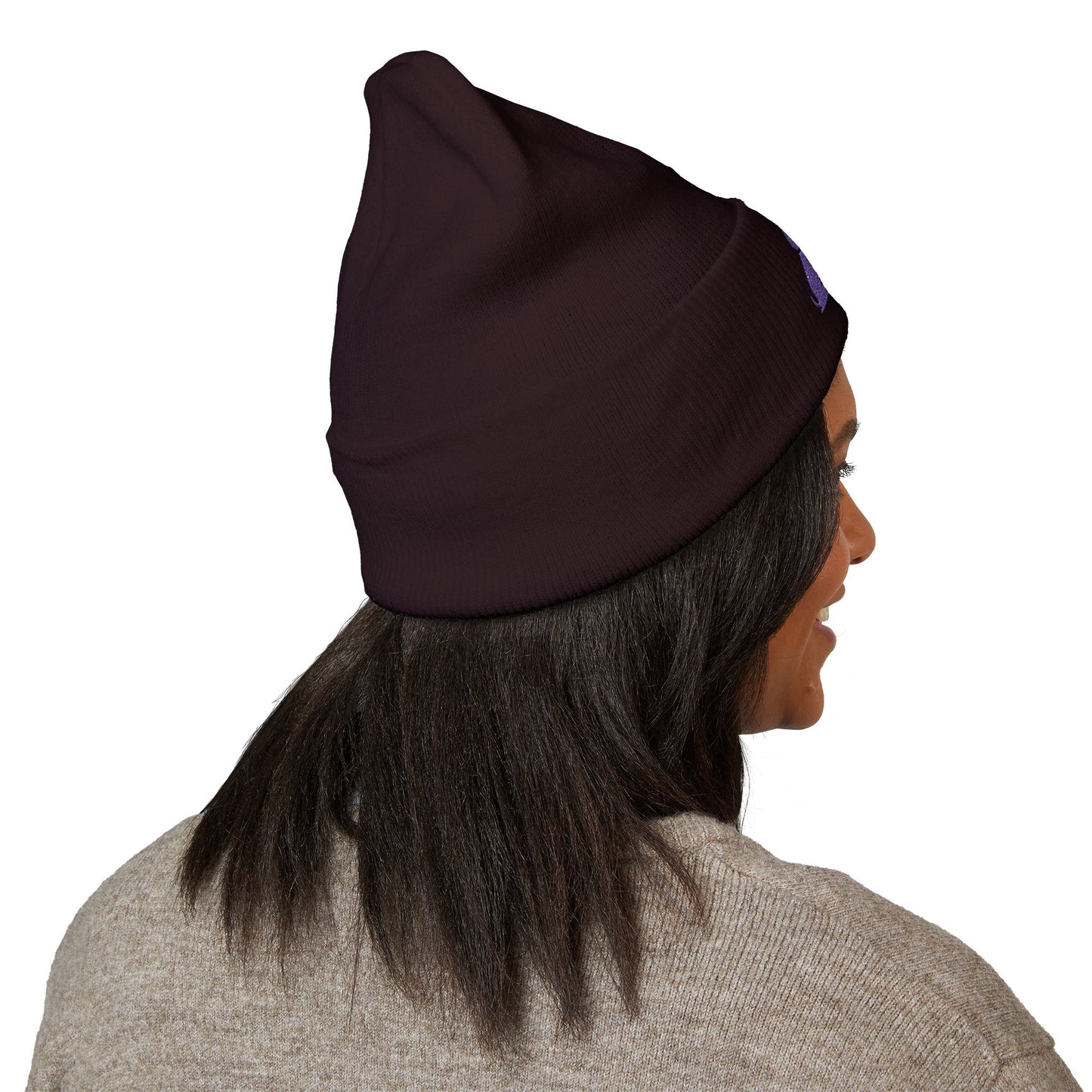Doggone Lucky Embroidered Beanie
