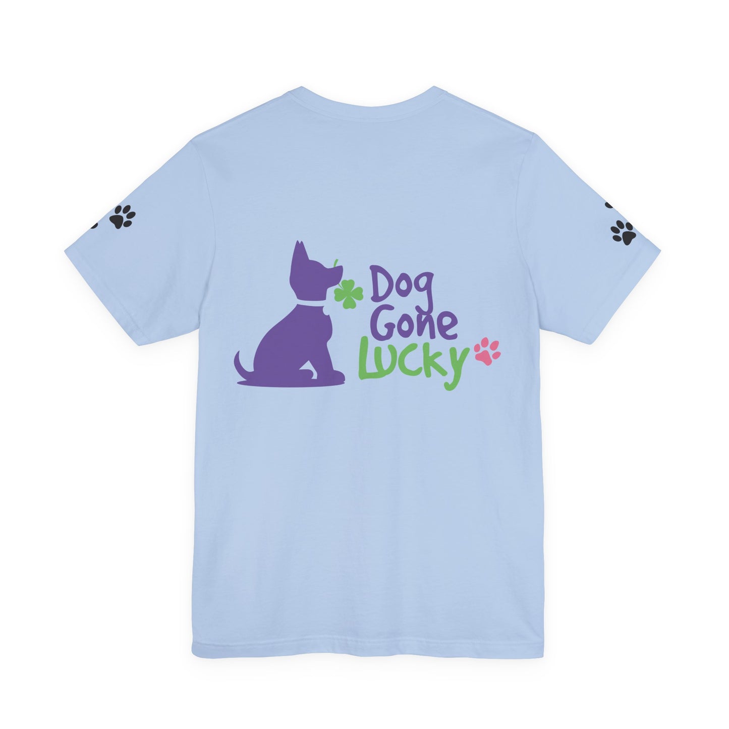 Doggone Lucky Personalized T‑Shirt - Two personalized text areas