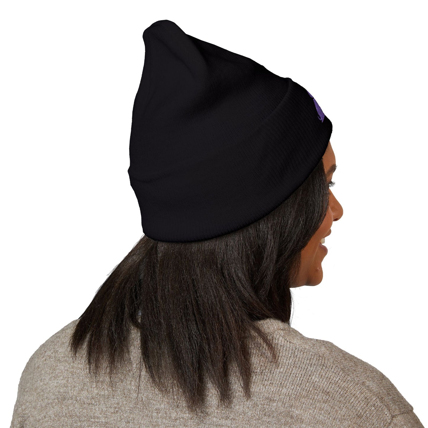 Doggone Lucky Embroidered Beanie