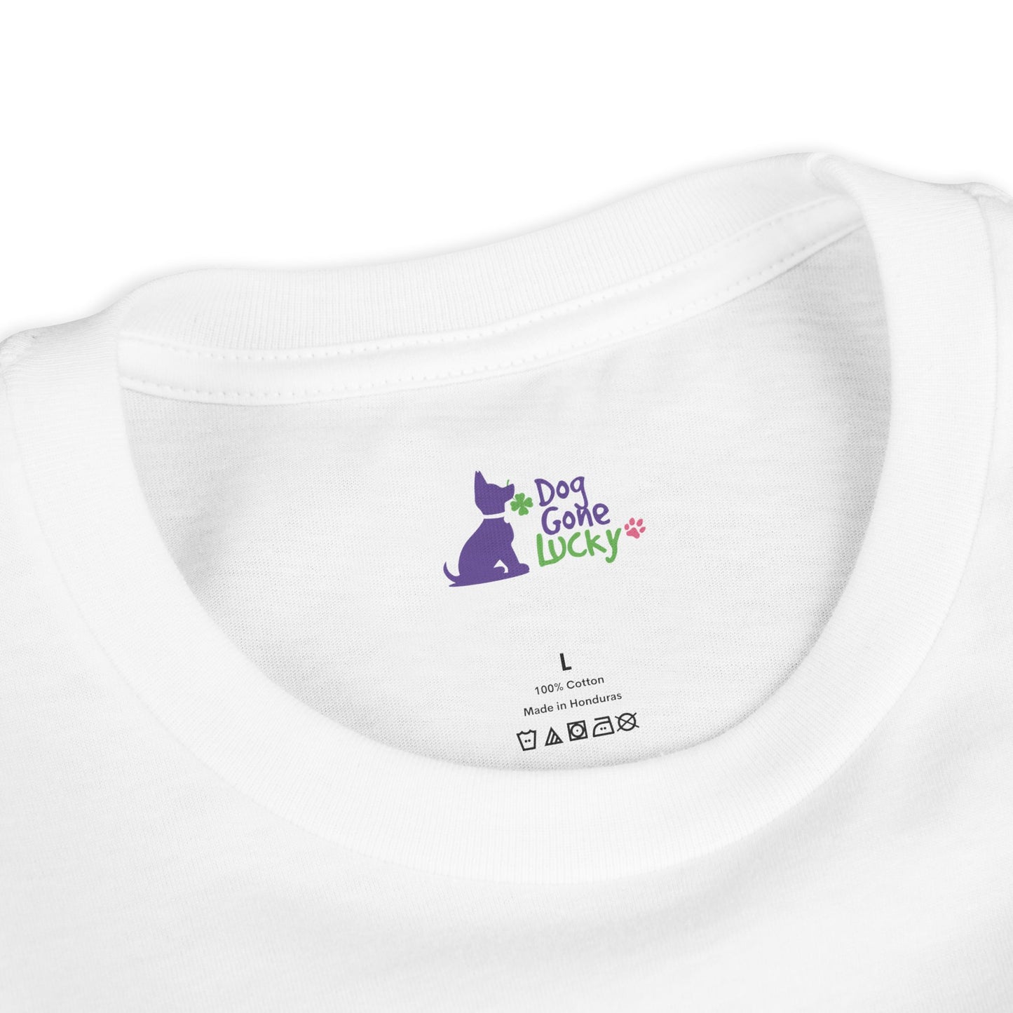 Doggone Lucky Youth Tee - Image on Back