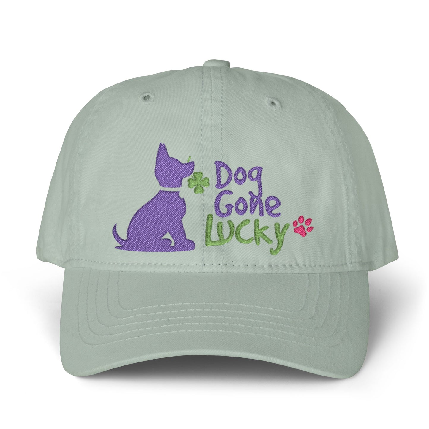 Women's Pigment-Dyed Cap with Fashion Undervisor (Embroidery)